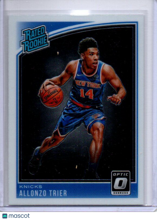 ALLONZO TRIER 2018-19 PANINI DONRUSS OPTIC TRUE ROOKIE RC #175BASK