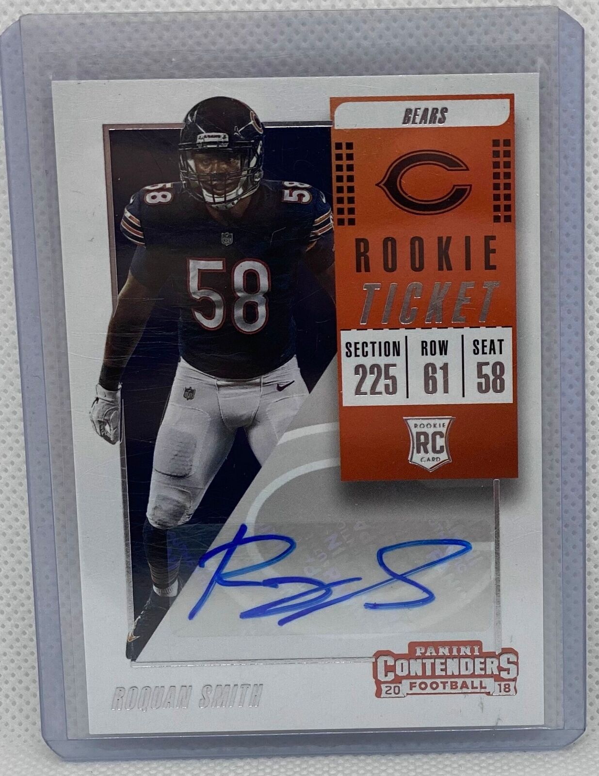 ROQUAN SMITH 2018 PANINI CONTENDERS ROOKIE TICKET AUTO RC #146