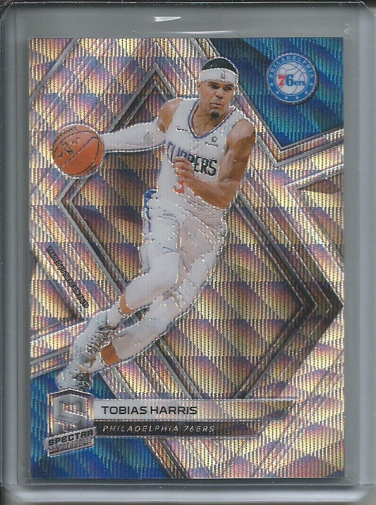 TOBIAS HARRIS 2018-19 PANINI SPECTRA FOTL FLASH PRIZM #D 5/9