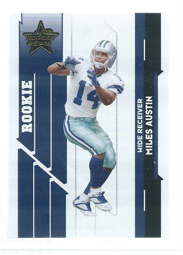 MILES AUSTIN 2006 LEAF ROOKIES & STARS ROOKIE RC #D 93/299