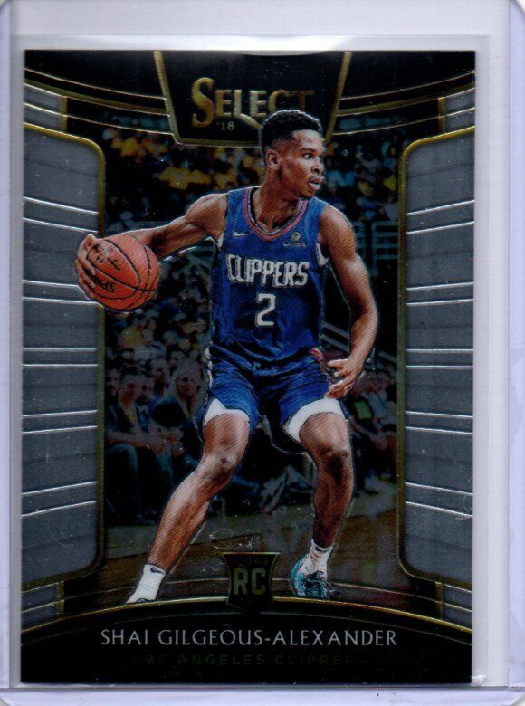 SHAI GILGEOUS-ALEXANDER 2018-19 PANINI SELECT TRUE ROOKIE RC #7