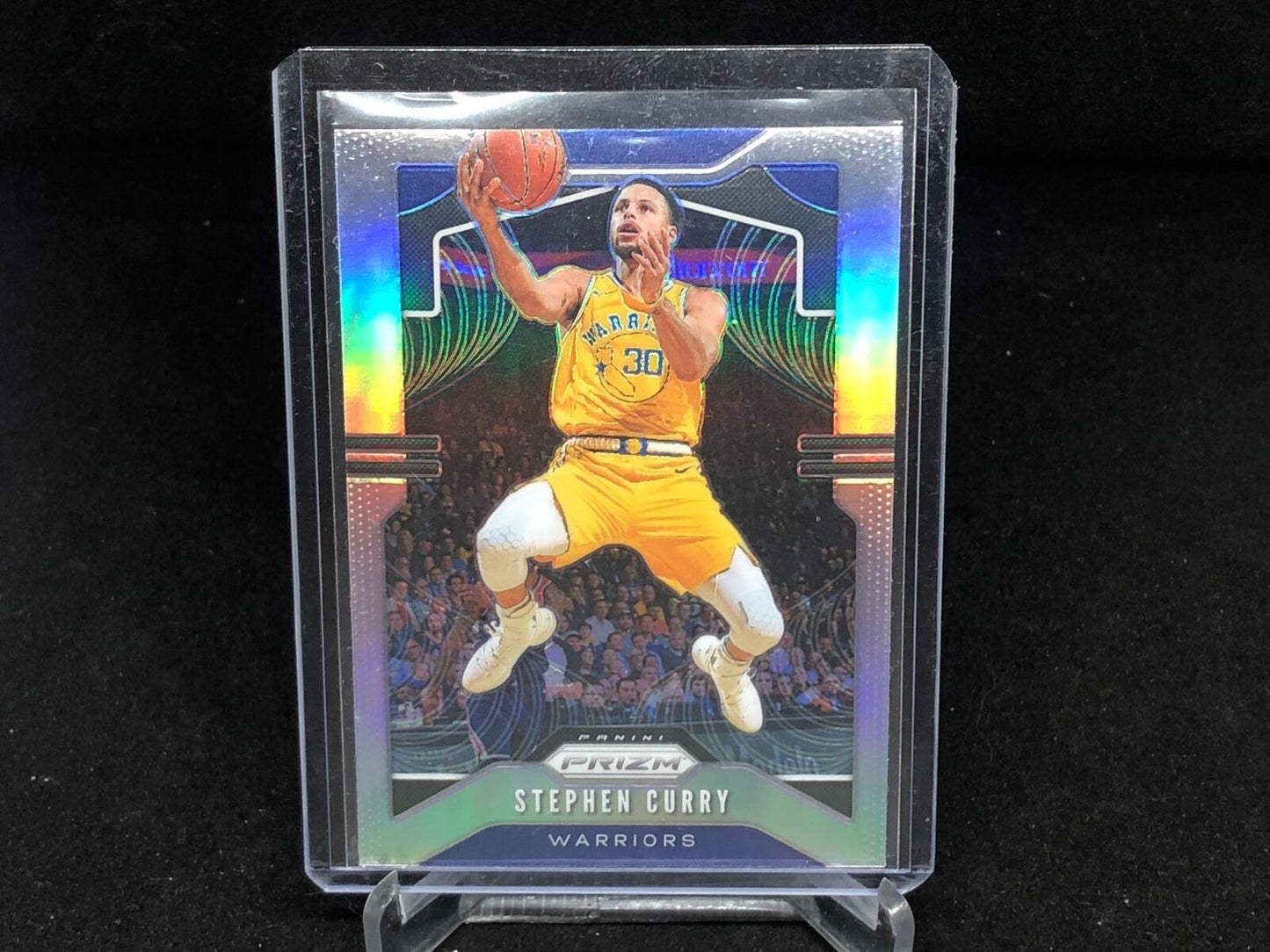 STEPHEN CURRY 2019-20 PANINI PRIZM SILVER PRIZM # 98