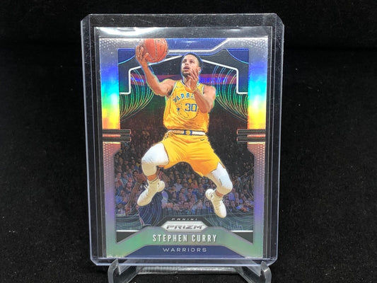 STEPHEN CURRY 2019-20 PANINI PRIZM SILVER PRIZM # 98