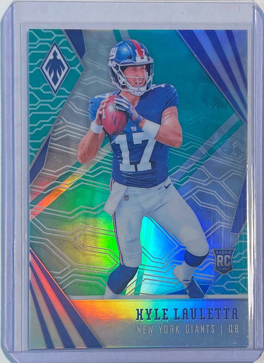 KYLE LAULETTA 2018 PANINI PHOENIX GREEN AQUA PRIZM ROOKIE RC #D 02/25