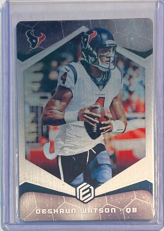DESHAUN WATSON 2018 PANINI ELEMENTS METAL #D 25/75