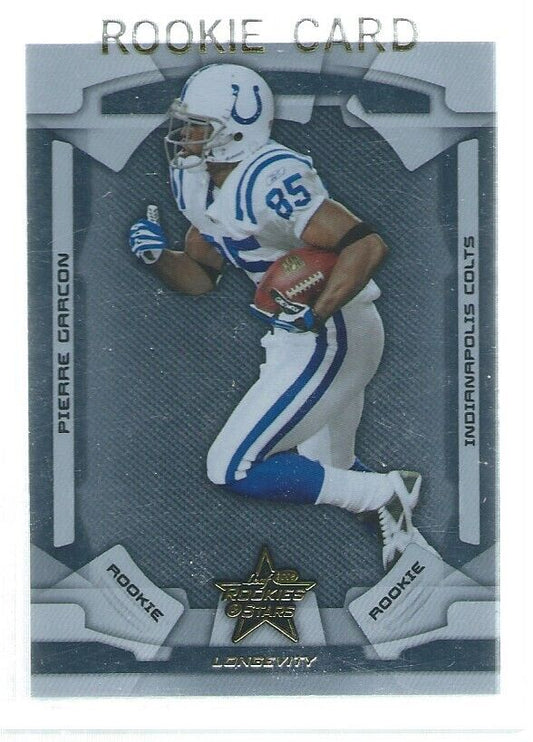 PIERRE GARCON 2008 LEAF ROOKIES & STARS LONGEVITY ROOKIE RC #D 131/999