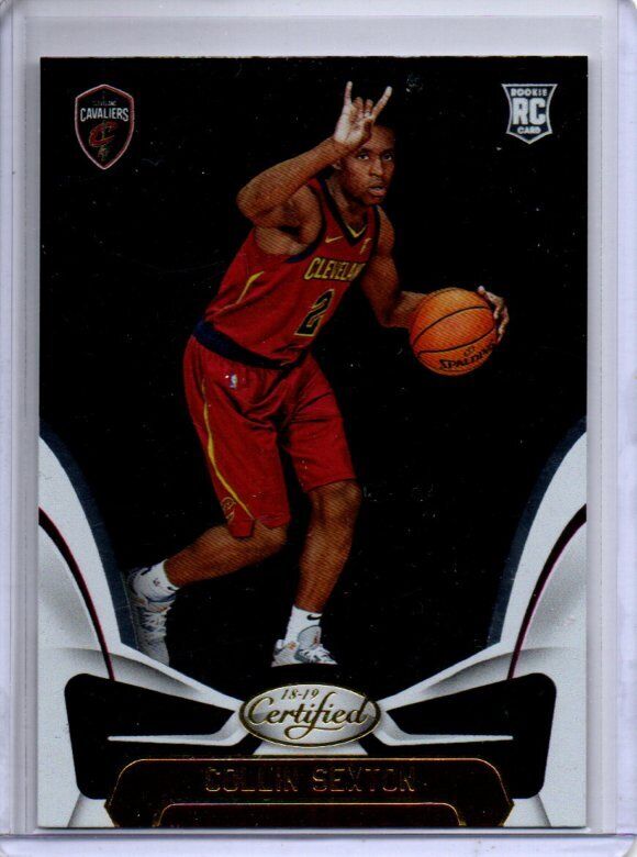 COLLIN SEXTON 2018-19 PANINI CERTIFIED TRUE ROOKIE RC #158