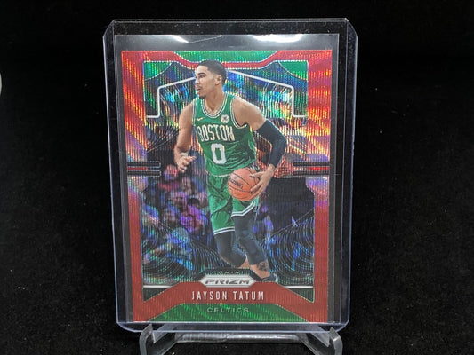 JAYSON TATUM 2019-20 PANINI PRIZM RED RUBY WAVE PRIZM # 39
