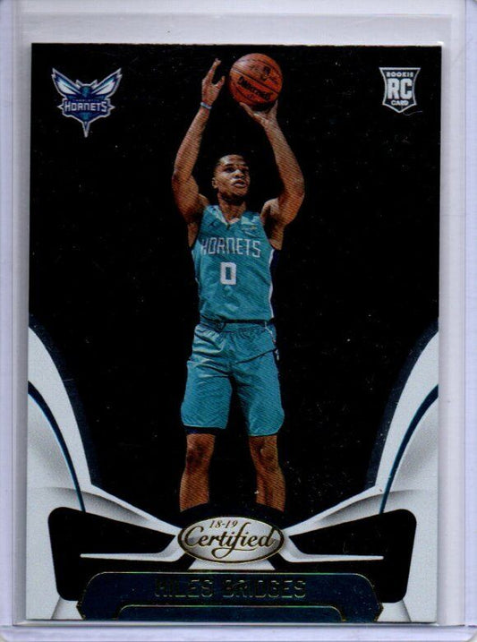 MILES BRIDGES 2018-19 PANINI CERTIFIED TRUE ROOKIE RC #162