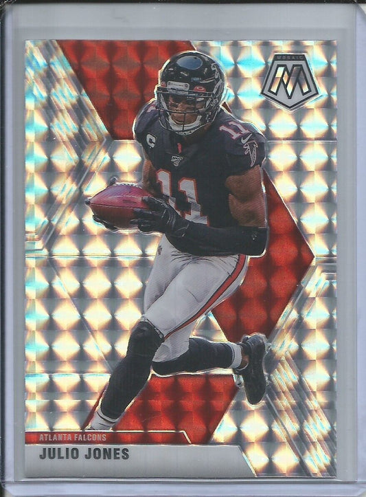 JULIO JONES 2019-20 PANINI MOSAIC SILVER MOSAIC PRIZM FALCONS