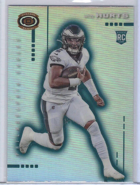 JALEN HURTS 2020 CHRONICLES DYNAGON SILVER PRIZM RC #D-19