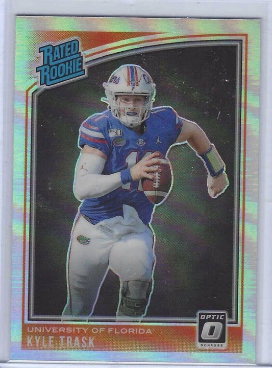KYLE TRASK 2021 CHRONICLES DONRUSS OPTIC DRAFT PICKS SILVER HOLO RC #208