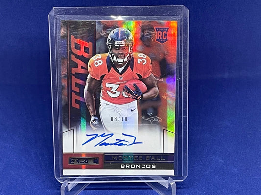 MONTEE BALL 2013 PANINI ROOKIES & STARS LONGEVITY AUTOGRAPH AUTO RC #D 8/10