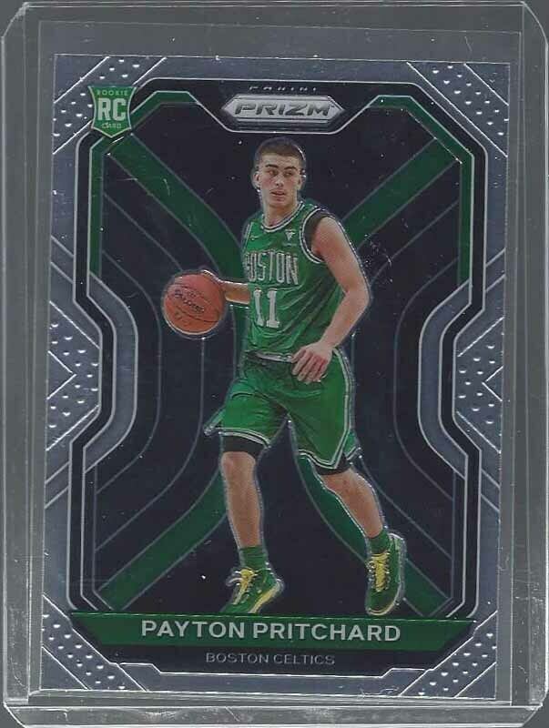 PAYTON PRITCHARD 2020-21 PANINI PRIZM CELTICS TRUE ROOKIE RC #257