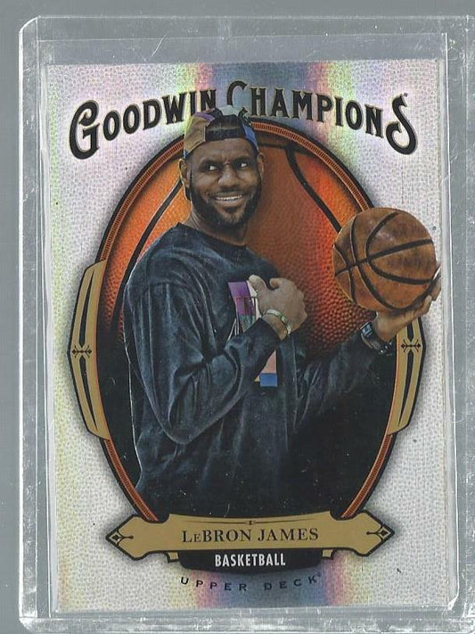 LEBRON JAMES 2020 UPPER DECK GOODWIN CHAMPIONS SILVER FOIL PARALLEL #7