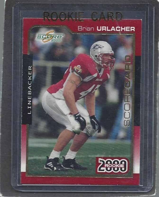 BRIAN URLACHER 2000 SCORE SCORECARD BEARS GOLD ROOKIE RC #D 516/2000