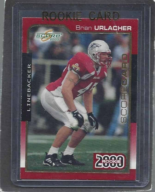 BRIAN URLACHER 2000 SCORE SCORECARD BEARS GOLD ROOKIE RC #D 516/2000