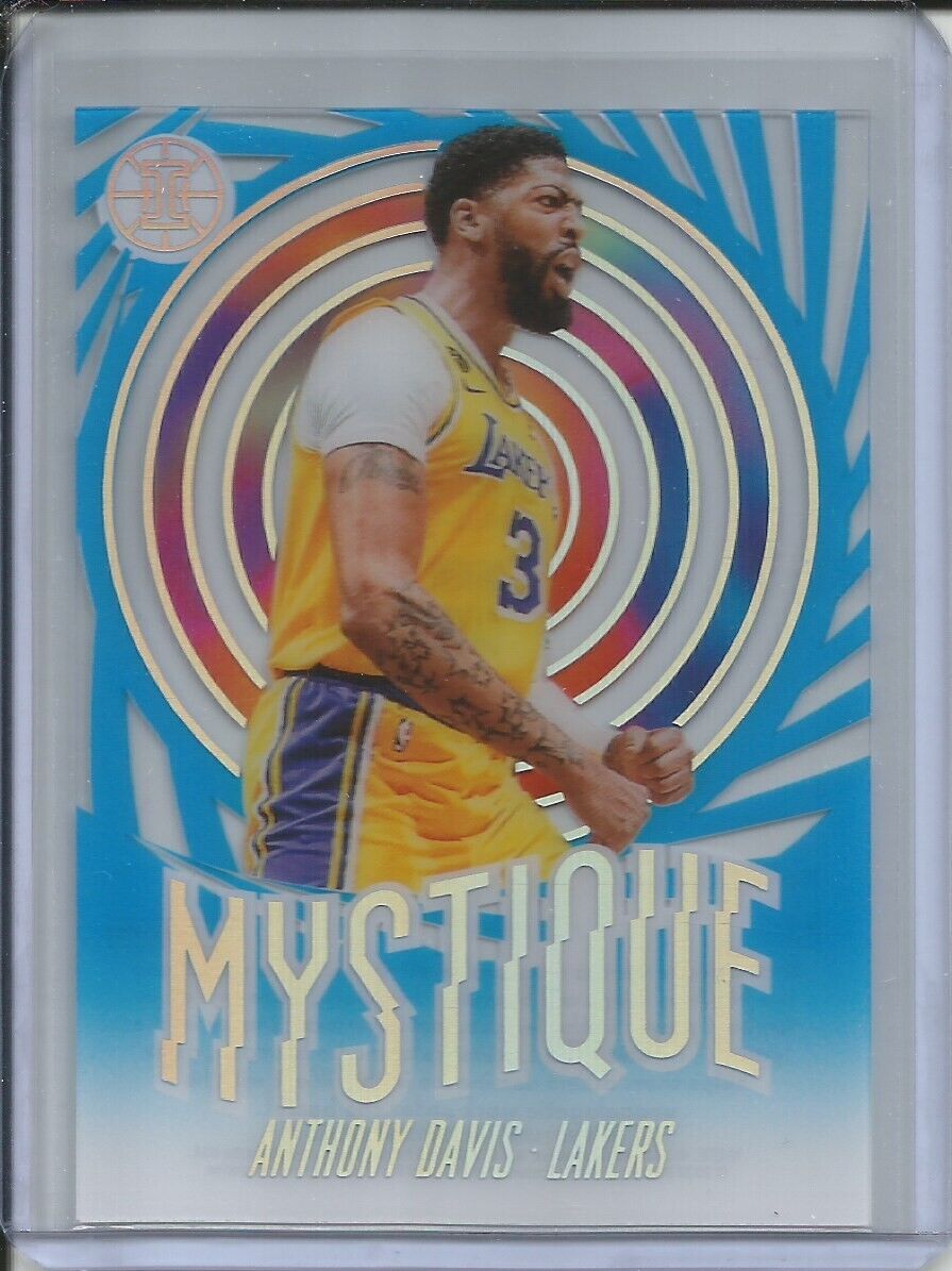 ANTHONY DAVIS 2019-20 PANINI ILLUSIONS MYSTIQUE BLUE LAKERS