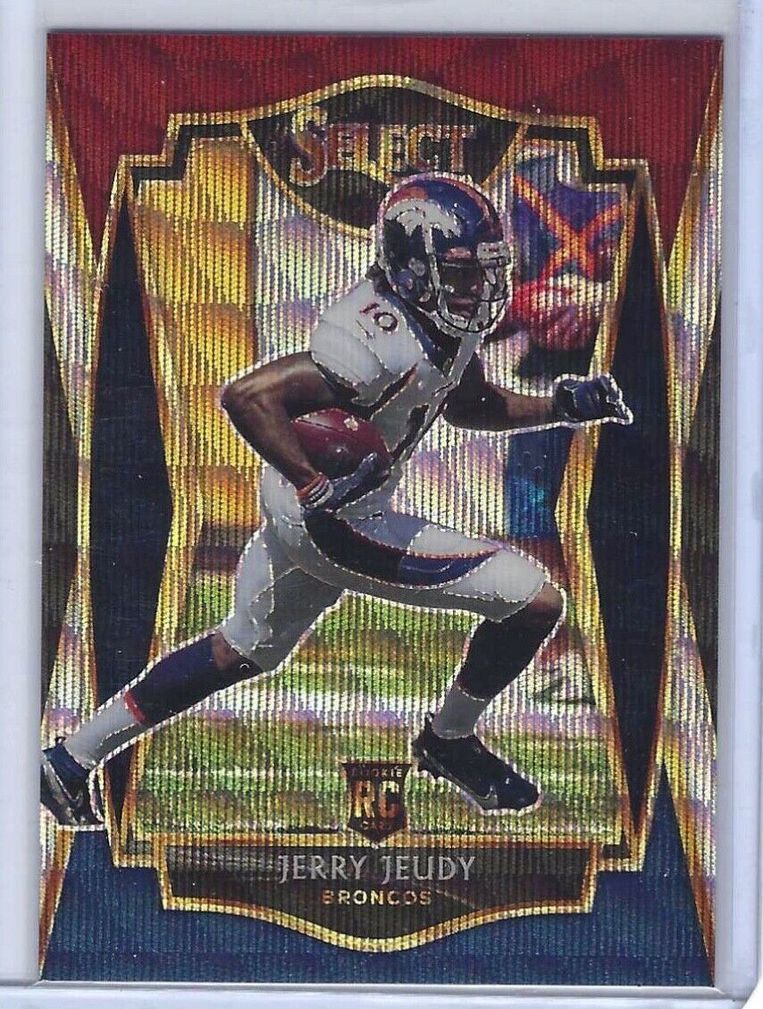 JERRY JUEDY 2020 PANINI SELECT TRI COLOR PRIZM PREMIER LEVEL RC #D /199