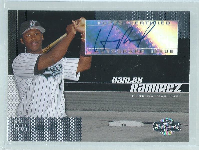 HANLEY RAMIREZ 2006 TOPPS AUTO ROOKIE RC #107