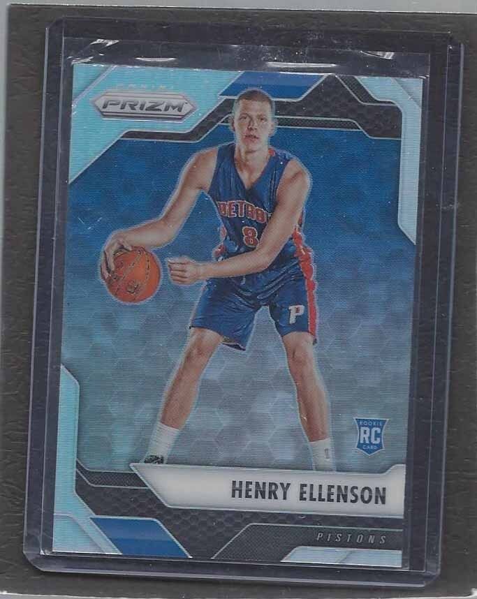 HENRY ELLENSON 2015-16 PANINI PRIZM SILVER PRIZMS RARE SP ROOKIE RC #205