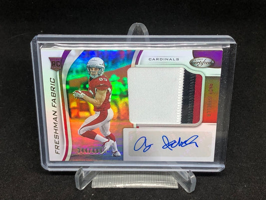 ANDY ISABELLA 2019 CERTIFIED FRESHMAN FABRIC 3 CLR PATCH AUTO RC #D 344/499
