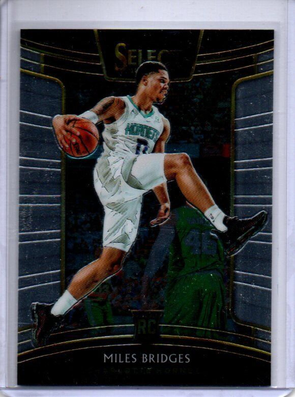 MILES BRIDGES 2018-19 PANINI SELECT TRUE ROOKIE RC #17
