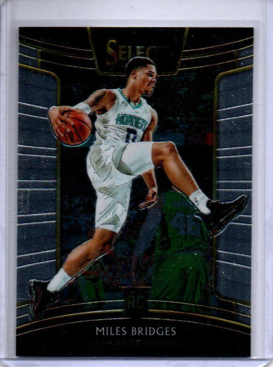 MILES BRIDGES 2018-19 PANINI SELECT TRUE ROOKIE RC #17