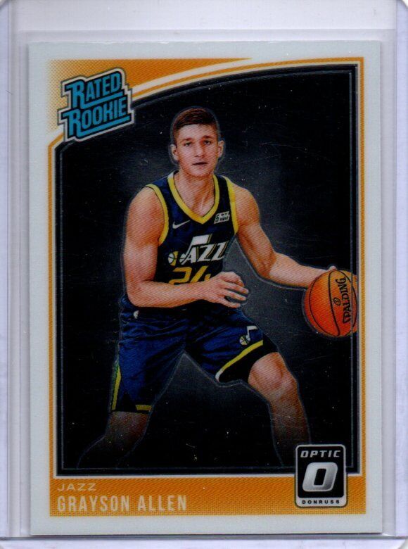 GRAYSON ALLEN 2018-19 PANINI DONRUSS OPTIC TRUE ROOKIE RC #156