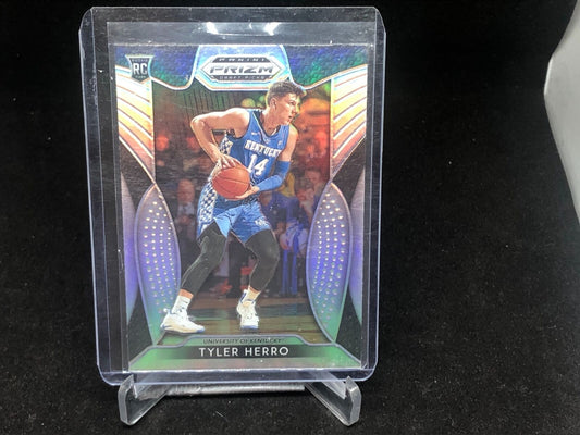 TYLER HERRO 2019-20 PANINI PRIZM SILVER PRIZM RC # 15