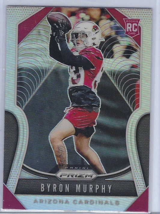 BYRON MURPHY 2019 PANINI PRIZM SILVER PRIZMS SP RC #360