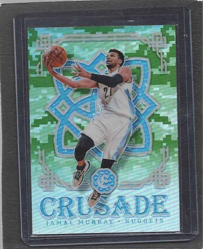 JAMAL MURRAY 2016-17 PANINI EXCALIBUR CRUSADE CAMO PRIZM ROOKIE RC #97