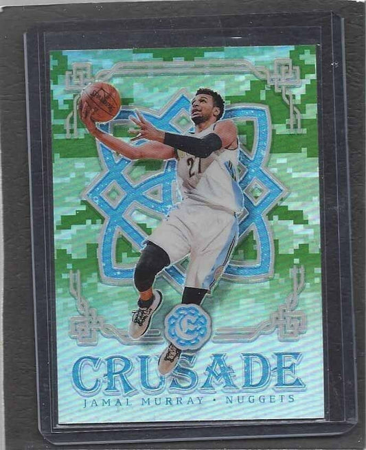 JAMAL MURRAY 2016-17 PANINI EXCALIBUR CRUSADE CAMO PRIZM ROOKIE RC #97