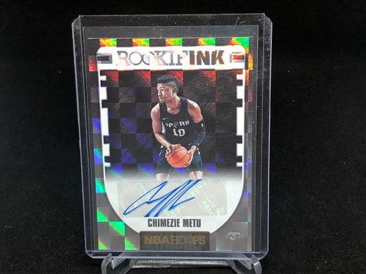 CHIMEZIE METU 2018-19 PANINI NBA HOOPS ROOKIE INK ROOKIE AUTO RC