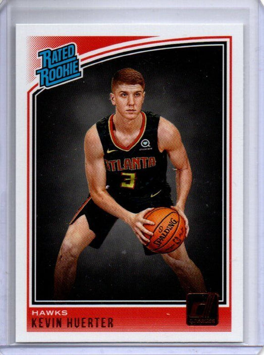 KEVIN HUERTER 2018-19 PANINI DONRUSS TRUE ROOKIE RC #184