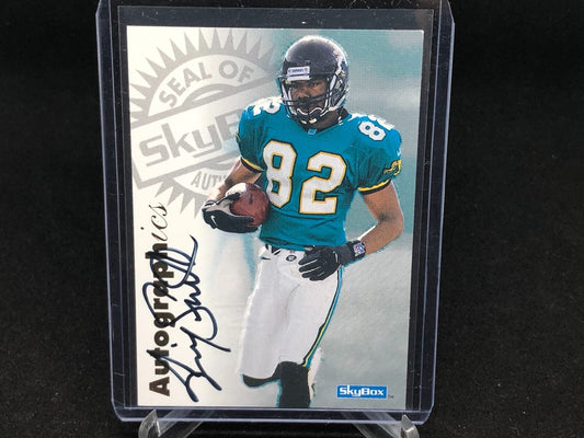 JIMMY SMITH 1997 SKYBOX AUTOGRAPHICS ON CARD AUTO