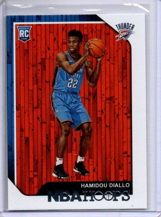 HAMIDOU DIALLO 2018-19 PANINI HOOPS TRUE ROOKIE RC #275