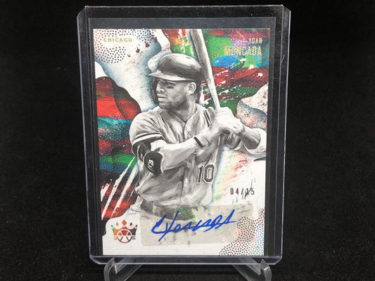 YOAN MONCADA 2019 PANINI DIAMOND KINGS AUTO #D 4/15