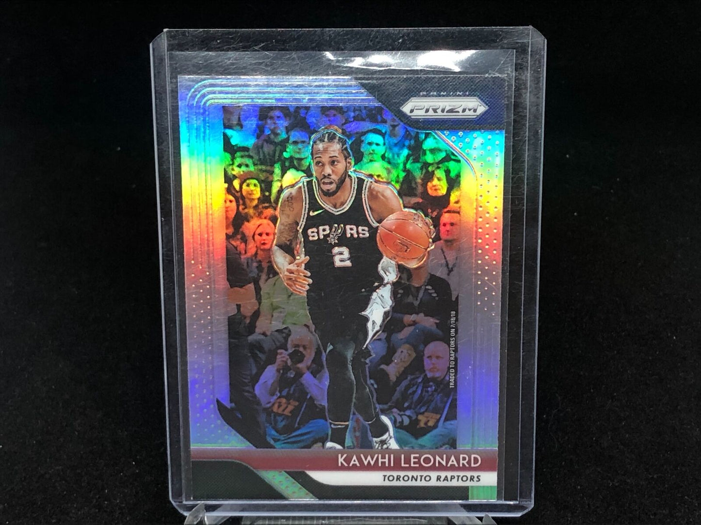KAWHI LEONARD 2018-19 PANINI PRIZM SILVER PRIZM # 53