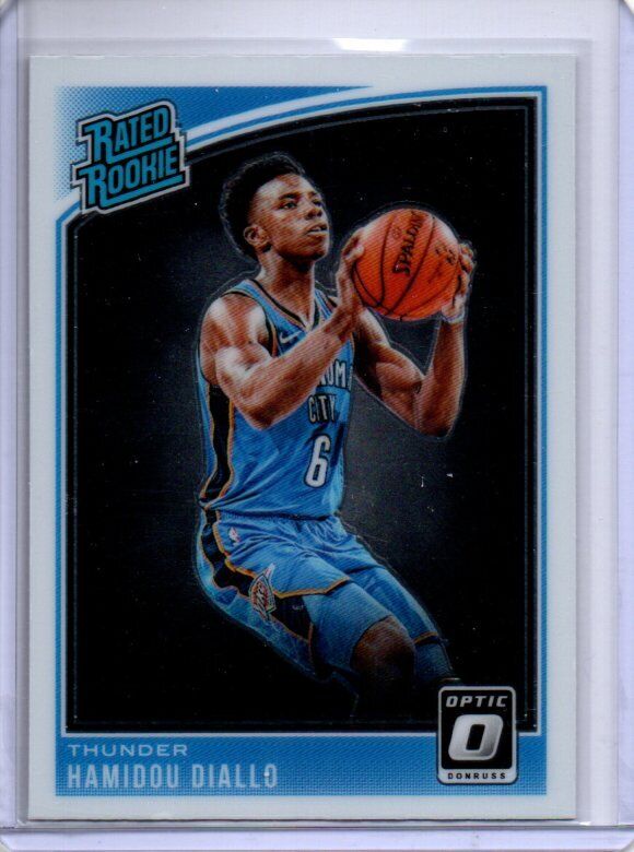 HAMIDOU DIALLO 2018-19 PANINI DONRUSS OPTIC TRUE ROOKIE RC #171