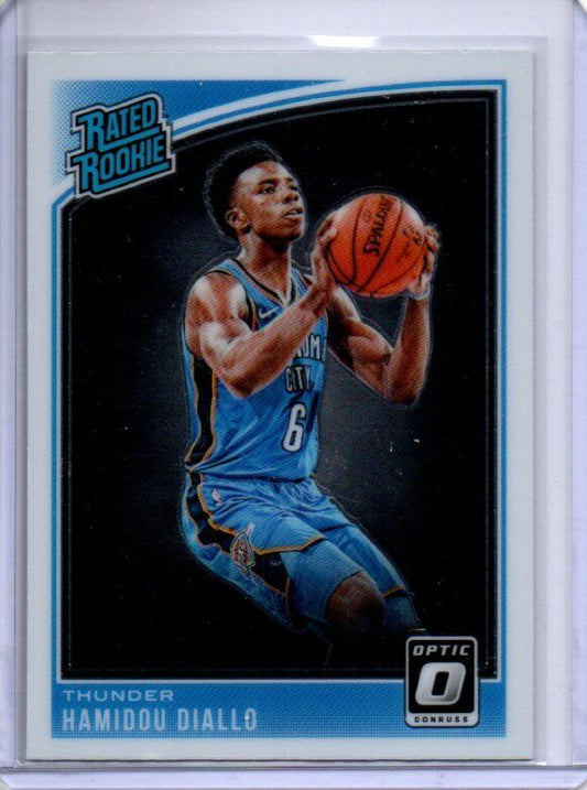 HAMIDOU DIALLO 2018-19 PANINI DONRUSS OPTIC TRUE ROOKIE RC #171