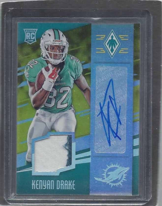 KENYAN DRAKE 2016 PHOENIX GOLD RPA 2 COLOR PATCH AUTO RC #D 25/49