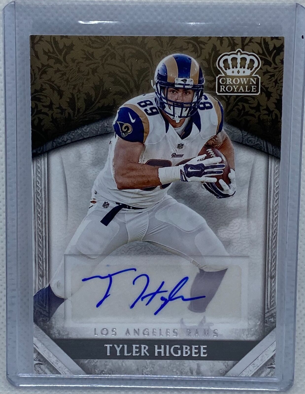TYLER HIGBEE 2016 PANINI PREFERRED CROWN ROYALE AUTO RC #42
