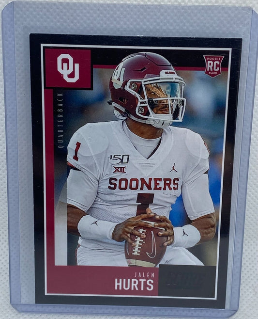 JALEN HURTS 2020 PANINI SCORE BLACK SP RC #358
