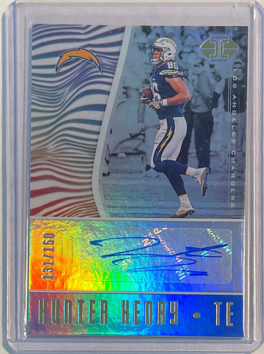 HUNTER HENRY 2017 PANINI ILLUSIONS AUTO #D 131/150