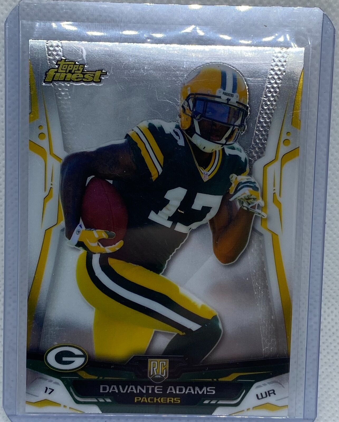 DAVANTE ADAMS 2014 TOPPS FINEST TRUE ROOKIE RC #130