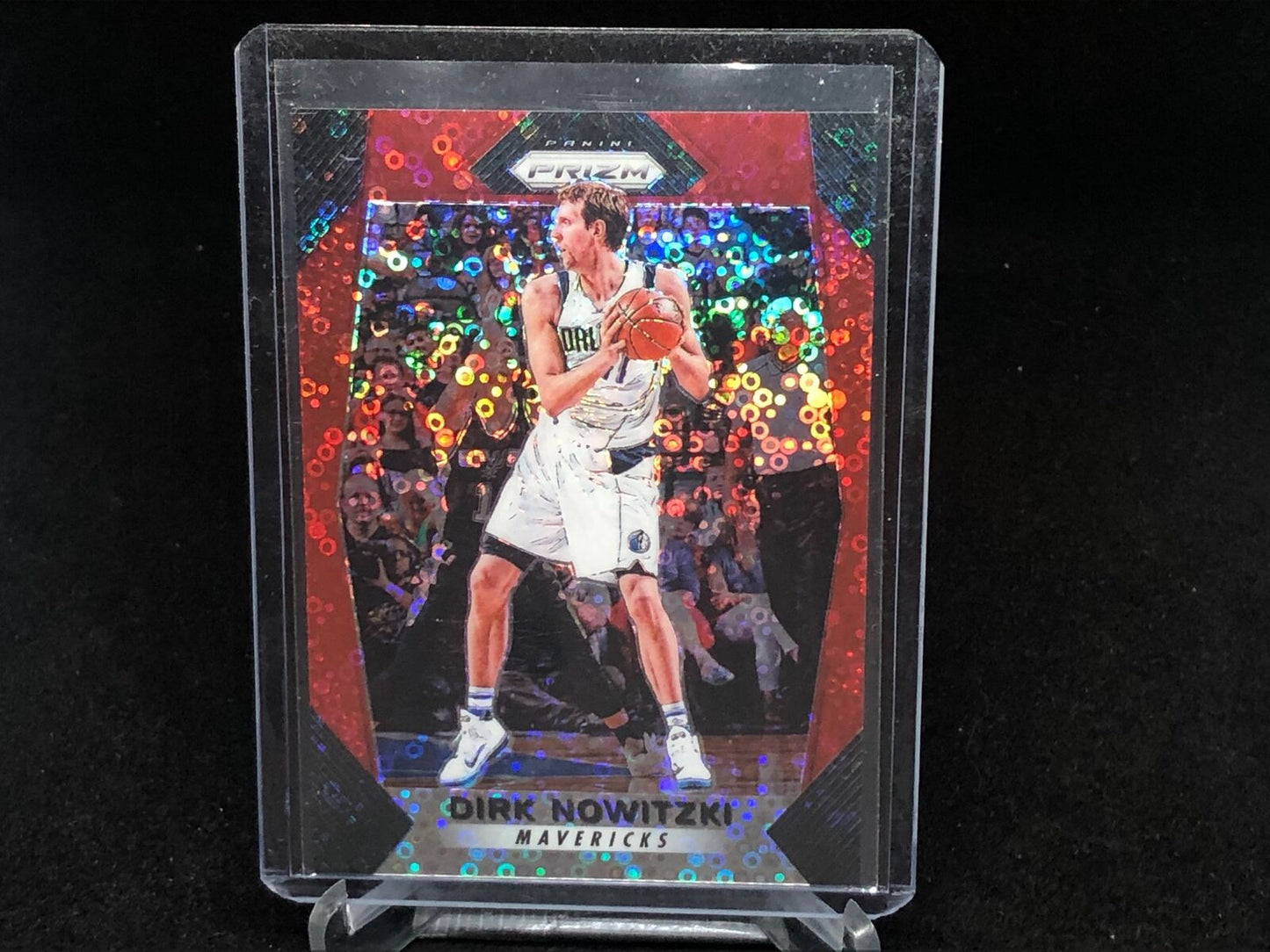 DIRK NOWITZKI 2017-18 PANINI PRIZM FAST BREAK RED PRIZM #D 1/125