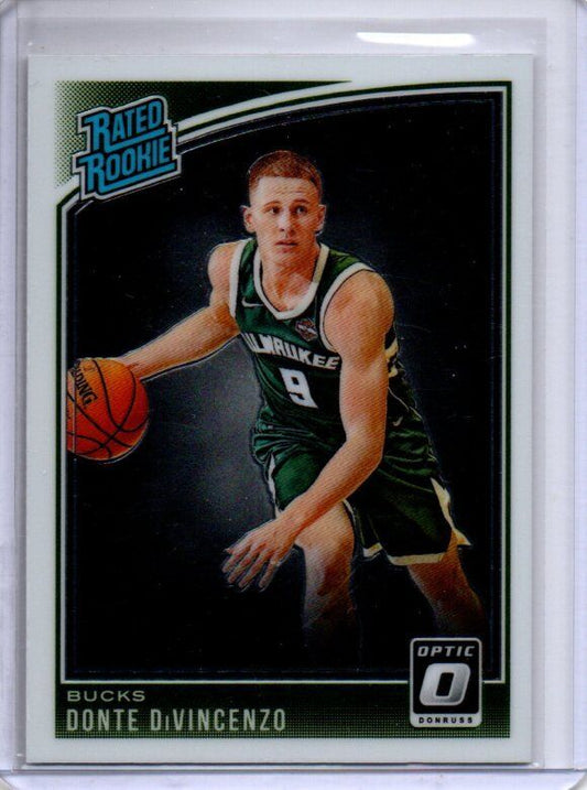 DONTE DIVINCENZO 2018-19 PANINI DONRUSS OPTIC TRUE ROOKIE RC #164