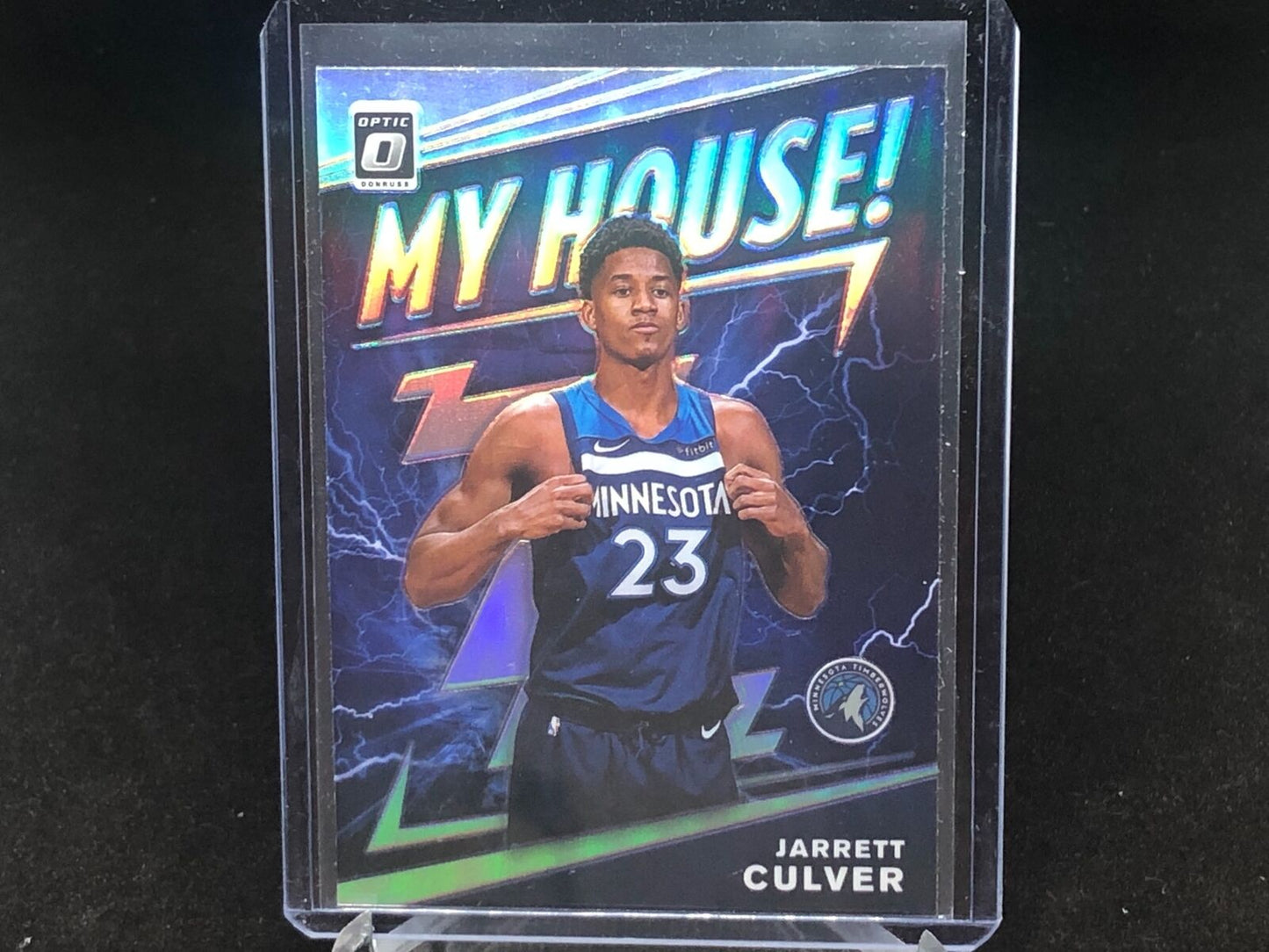 JARRETT CULVER 2019-20 PANINI DONRUSS OPTIC MY HOUSE SILVER PRIZM RC # 19