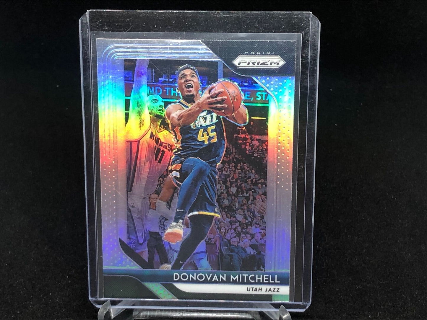 DONOVAN MITCHELL 2018-19 PANINI PRIZM SILVER PRIZM # 143
